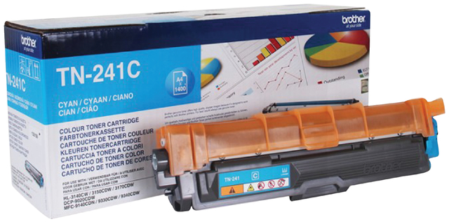 Toner Brother TN-241C blauw afbeelding