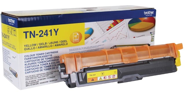 Toner Brother TN-241Y geel afbeelding