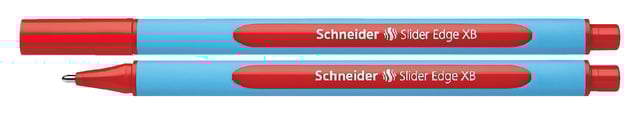 Balpen Schneider Slider Edge extra breed rood afbeelding