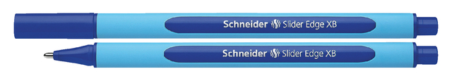Balpen Schneider Slider Edge extra breed blauw afbeelding