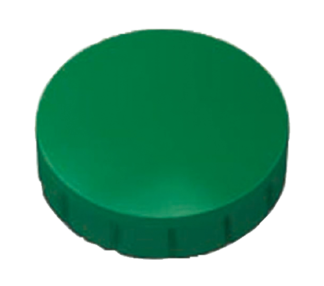 Magneet MAUL Solid 20mm 300gr groen 10 stuks afbeelding