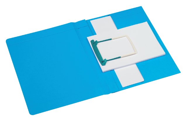 Clipexmap Secolor Plus A4 100% gerecycled karton 250gr blauw afbeelding