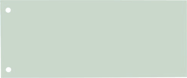 Scheidingsstrook Oxford smal 240x105mm 190gr groen 100 stuks afbeelding