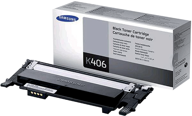 Tonercartridge Sam/hp CLT-K406S zwart afbeelding