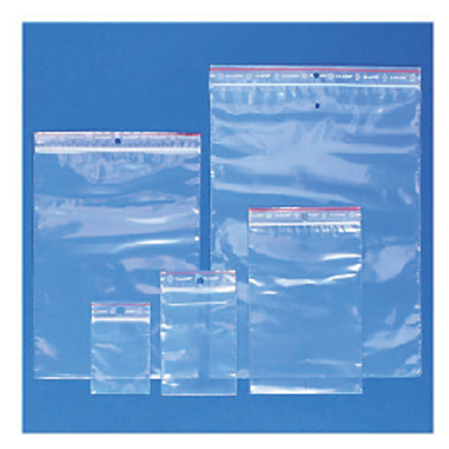Verpakkingszak IEZZY grip 80x120mm 50mu hersluitbaar 100 stuks afbeelding