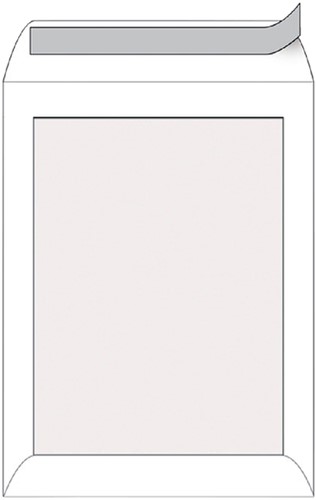 Envelop Quantore bordrug P185 185x280mm zelfklevend wit 100 stuks-2