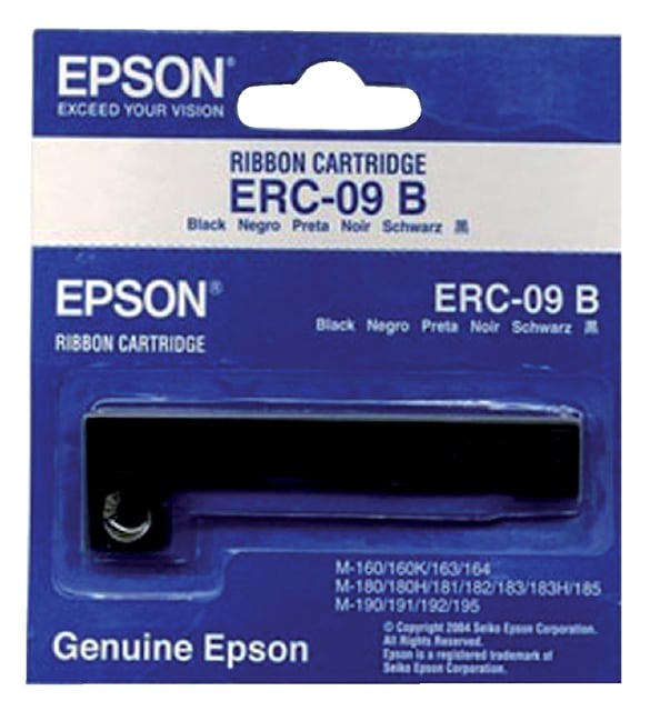 Lint Epson S015166 voor ERC09 nylon zwart afbeelding