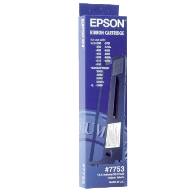 Lint Epson S015337 voor LQ-590 nylon zwart afbeelding