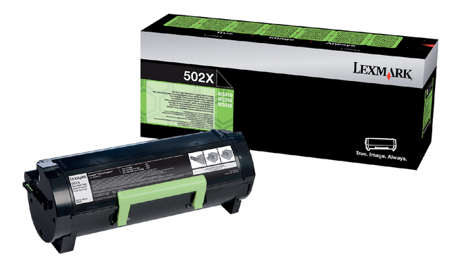 Tonercartridge Lexmark 50F2X00 prebate zwart afbeelding