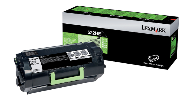 Tonercartridge Lexmark 52D2H0E zwart afbeelding