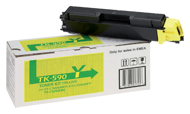 Toner Kyocera TK-590Y geel afbeelding