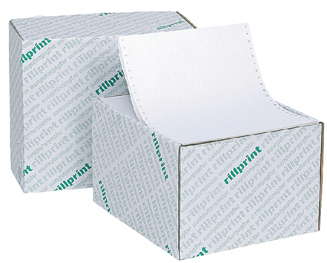 Computerpapier 240x12" blanco LP 60gr 2000 vel afbeelding