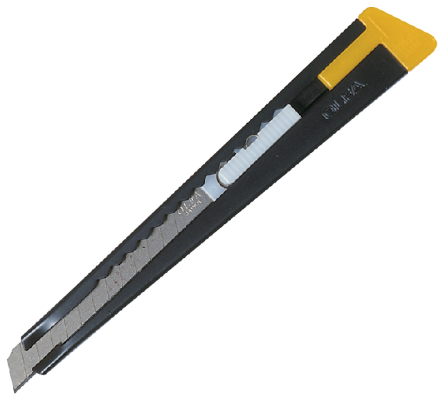 Snijmes Olfa 180 mes 9mm met metalen houder afbeelding