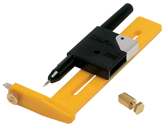 Snijmes Olfa compass cutter cmp-1 cirkelsnijder afbeelding