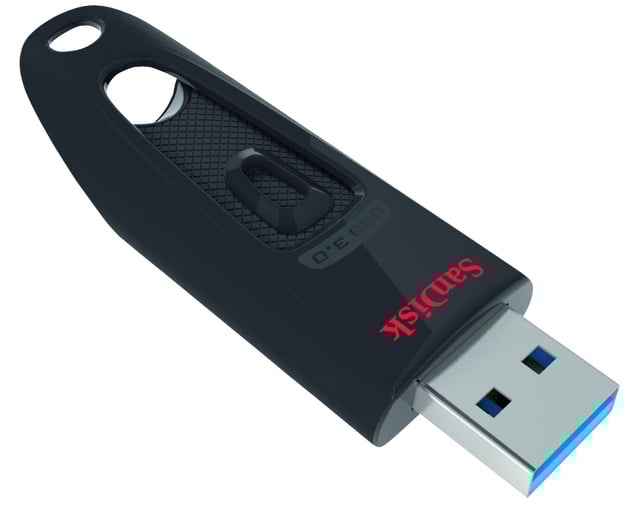 USB-stick 3.0 Sandisk Cruzer Ultra 64GB afbeelding