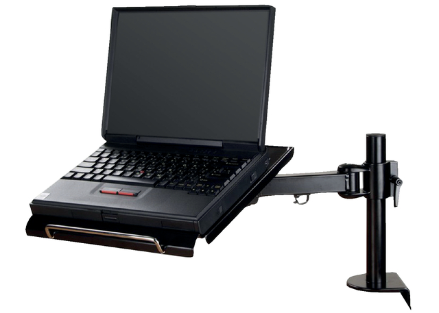 Laptoparm Neomounts D100 met klem zwart afbeelding