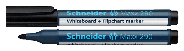 Whiteboardmarker Schneider Maxx 290 rond 2-3mm zwart afbeelding