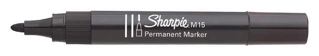 Viltstift Sharpie rond M15 1.8mm zwart afbeelding