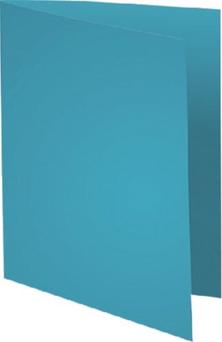Vouwmap Exacompta Forever A4 170gr lichtblauw 100 stuks