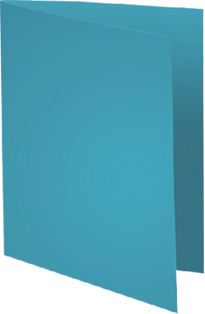 Vouwmap Exacompta Forever A4 170gr lichtblauw 100 stuks afbeelding