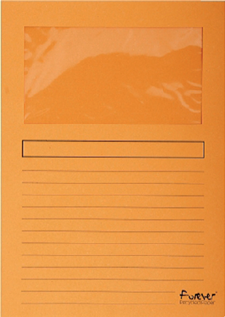 Venstermap Exacompta Forever L-model 120gr oranje 100 stuk afbeelding