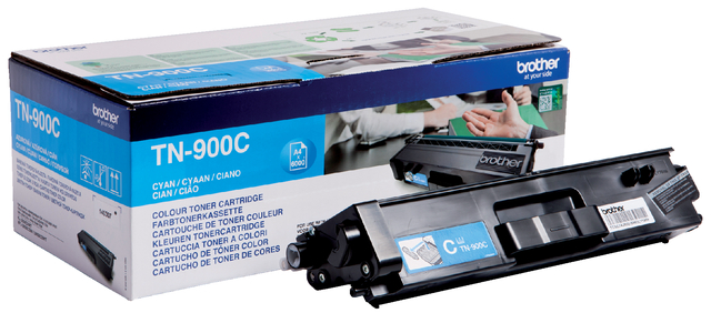 Toner Brother TN-900C blauw afbeelding