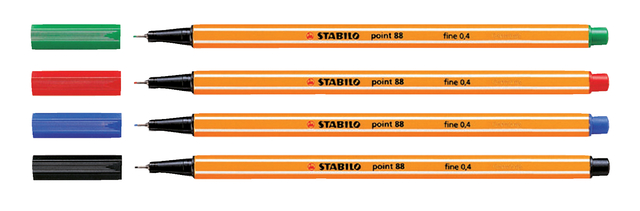 Fineliner STABILO point 88/36 fijn smaragdgroen — Foto 2 van 2