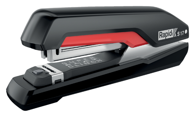 Nietmachine Rapid Supreme fullstrip S17 30 vel zwart/rood