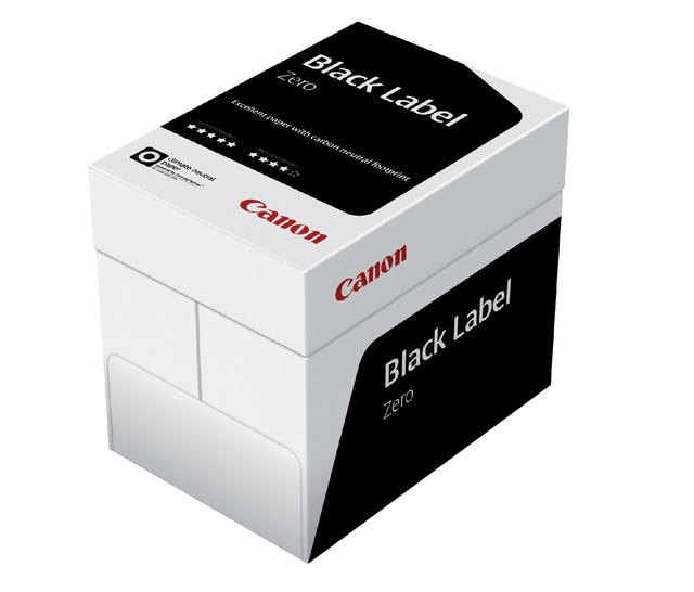 Kopieerpapier Canon Black Label Zero A4 75gr wit 500 vel — Foto 2 van 2