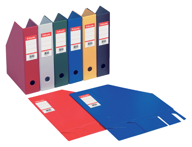 Tijdschriftencassette Esselte VIVIDA opvouwbaar A4 zwart — Foto 2 van 2
