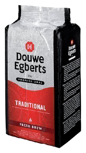 Koffie Douwe Egberts Fresh Brew voor automaten 1kg afbeelding
