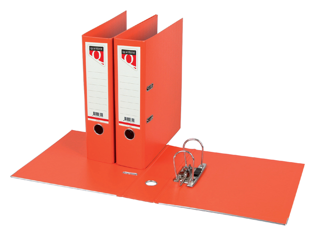 Ordner Quantore A4 80mm PP oranje afbeelding