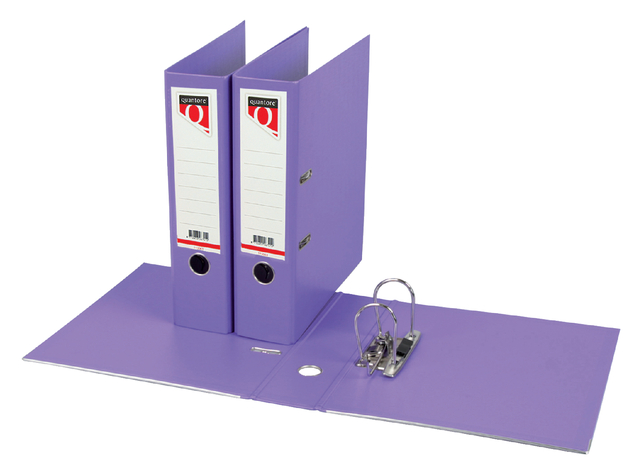 Ordner Quantore A4 80mm PP violet afbeelding