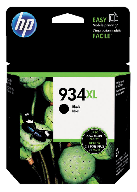 Inktcartridge HP C2P23AE 934XL zwart afbeelding