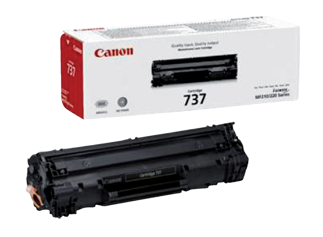 Tonercartridge Canon 737 zwart afbeelding