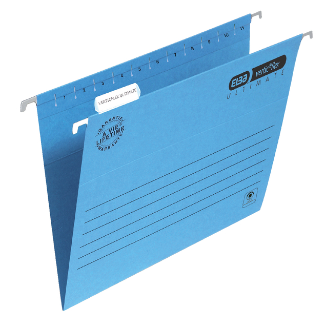 Hangmap Elba Verticflex Ultimate A4 V-bodem blauw afbeelding