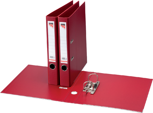 Ordner Quantore A4 50mm PP donkerrood afbeelding