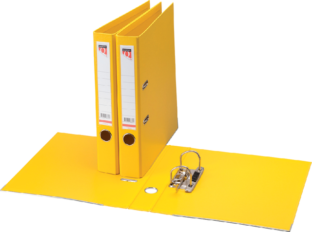 Ordner Quantore A4 50mm PP geel afbeelding
