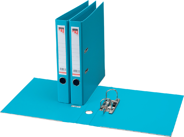 Ordner Quantore A4 50mm PP turquoise afbeelding