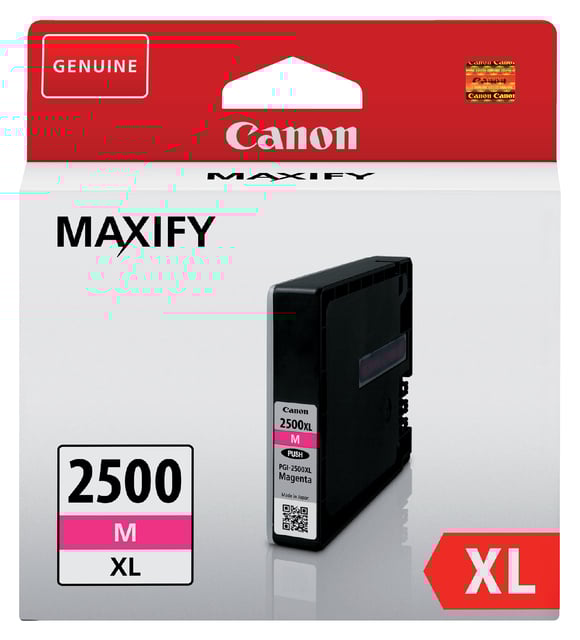 Inktcartridge Canon PGI-2500XL rood afbeelding