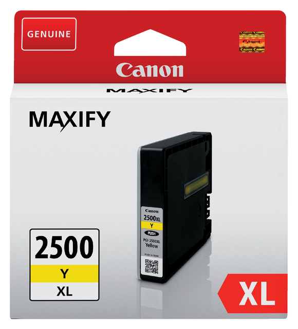 Inktcartridge Canon PGI-2500XL geel afbeelding