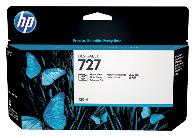 Inktcartridge HP B3P23A 727 foto zwart afbeelding