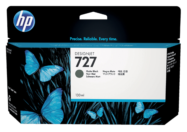 Inktcartridge HP B3P22A 727 mat zwart afbeelding