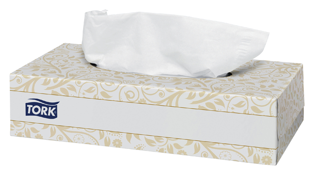 Facial tissues Tork F1 Premium 2-laags 100 vel wit 140280 afbeelding
