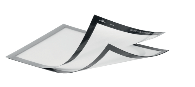Duraframe Durable 498523 magnetisch Plus A4 zilvergrijs 2 stuks afbeelding
