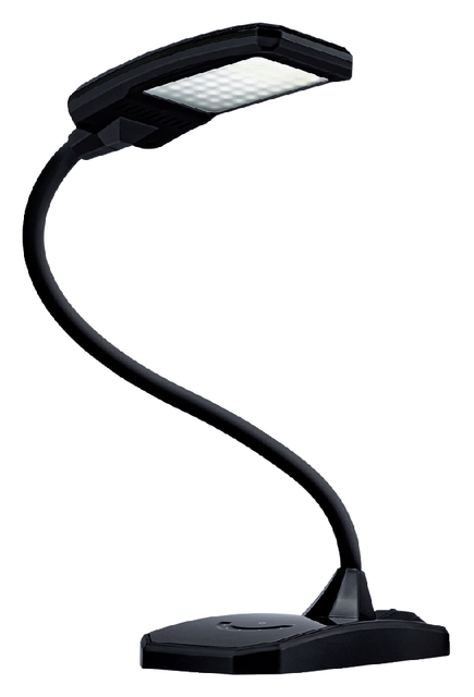 Bureaulamp Hansa ledlamp Twist zwart afbeelding