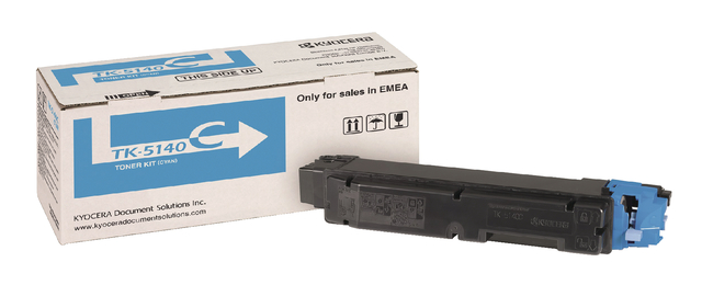 Toner Kyocera TK-5140C blauw afbeelding