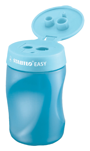 Puntenslijper STABILO Easy 4502 3 in 1 rechtshandig blauw afbeelding
