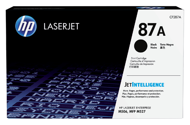 Tonercartridge HP CF287A 87A zwart afbeelding