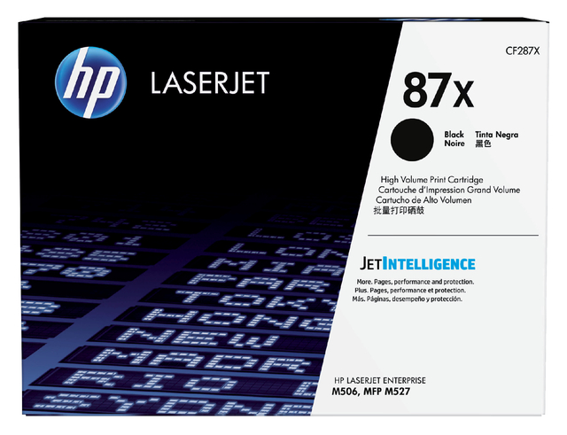 Tonercartridge HP CF287X 87X zwart afbeelding